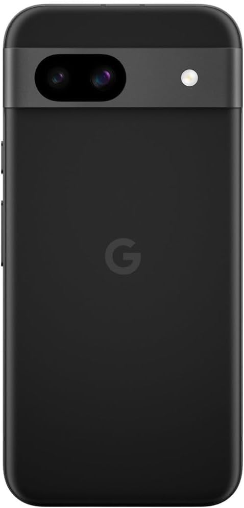 Google Pixel 8a 128GB, Unlocked Smartphone, Obsidian