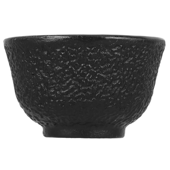 GAXIRE Vintage Black Chinese Tea Cup 1 Pack Ceramic Teacup for Home Use Traditional Asian Tea Set
