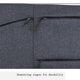 thumbnail image 5 of Bolso de mano para MacBook Pro 14 Funda M1 Pro 16 15 11 12 Matebook 13 Air Xiaomi Funda para portátil para Lenovo Funda de nailon Mac Air M2 Funda, 14 pulgadas, Gris oscuro, 5 of 5