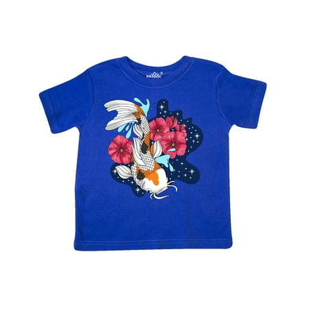 

Inktastic Japanese Koi Fish Pond with Stars Gift Toddler Boy or Toddler Girl T-Shirt