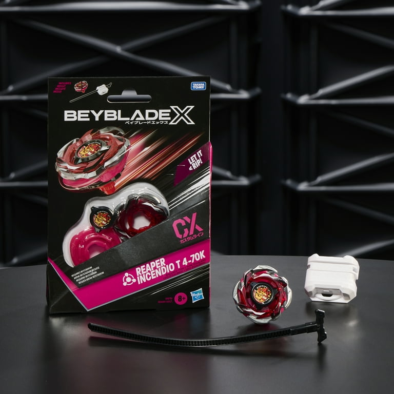 Beyblade X Reaper Incendio T 4-70K CX Starter Pack Set with