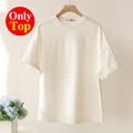 Pantalones cortos de traje verde con camiseta para mujer y Top suelto de gran tamaño 100% algodón verano conjunto de dos piezas mujeres chándal clásico Casual Tan Jianjun unisex