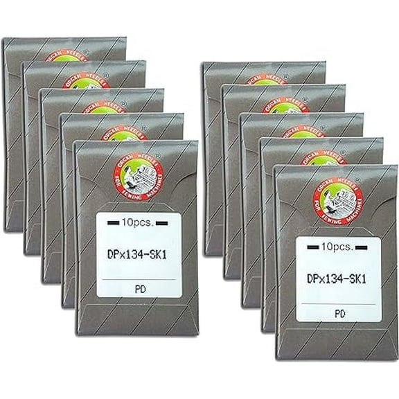 Teamwork 100 Organ Titanium Longarm Quilting Needles 134MR Same as 135X5SK1 / DPX134-SK1 / 135X5MR ~ Multiple Sizes! (MR 3.0 (90/14)