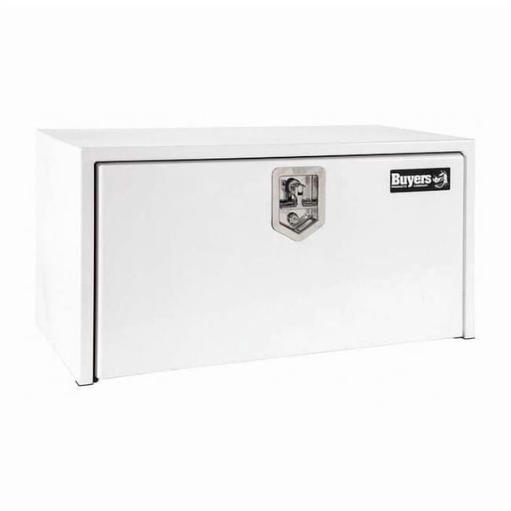 Buyers Products 24x24x36 Inch White Steel Underbody Truck Box 1704405