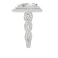 thumbnail image 3 of Unique Moments 3ct Lab Grown Pear Cut Diamond Engagement Ring 14K White Gold, 3 of 5