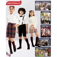 thumbnail image 7 of HUGH UGOLI Knee High Cotton Socks for Kids Girls Boys & Toddlers, Long School Uniform Socks, Soft & Comfortable,Burgundy, 12-14 Years Old, 4 Pairs, 7 of 7