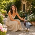 thumbnail image 5 of Fuebueo Farmhouse Duck Decor 18 Inch, Metal Mallard Figurine Indoor Outdoor, Rustic Country Kitchen Sculpture, Garden Pond Animal Ornament, 5 of 7