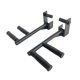 thumbnail image 4 of Accesorio de barra de inmersión Cola 2 piezas Fitness Empuñaduras múltiples Equipo de Fitness Asas dobles Paso estrecho, 4 of 8