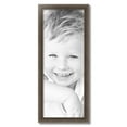 thumbnail image 2 of ArtToFrames 12" x 31" Muted Silver Picture Frame, 12x31 inch Silver Wood Poster Frame (WOM-4626),  Pack, 2 of 8