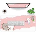 thumbnail image 1 of Alfombrilla de ratón para juegos Amrgik Pink Large Cat Desk Pad XXL, 1 of 6