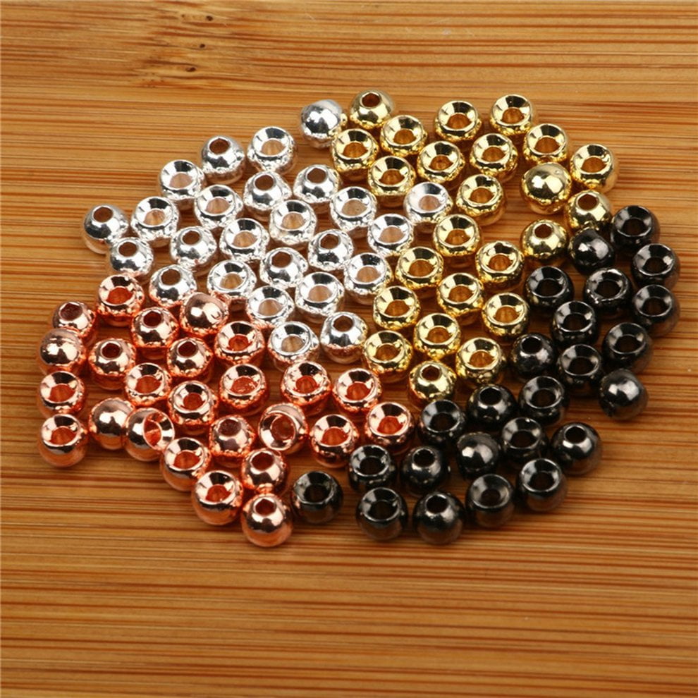 Silver nymph eyes -selection tubs Fly tying beads- Gold Tungsten