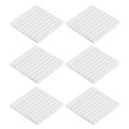 thumbnail image 1 of Unique Bargains 3' x 3' Lined Sticky Notes, Self-Stick Memo Pads 480 Sheets, White, 6 Pack, 1 of 6