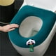 thumbnail image 4 of Thickened Toilet Seat Cushiin For All Seasins Toilet Seat Toilet Seat Cover Handle For Warmth Toilet Seat Cushiin With Fluff Toilet Cover, 4 of 5