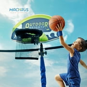 Machrus Upper Bounce Trampoline Basketball Hoop with Ball & Pump; Compatible with any size Trampoline; High Quality Basketball Hoop Outdoor Trampoline Attachment to Attach Inside or Outside Trampoline