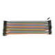 thumbnail image 5 of Cables puente de de pruebas Cables Cables Multi-tamaño 4 "8" 12 "disponible para elegir para principal del - 40 piezas de 20cm 40 piezas Yotijar  Cables de salto Dupont, 5 of 10