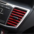 thumbnail image 5 of 20 tiras decorativas para aire acondicionado de coche para salida de ventilación, universal, impermeable, flexible, decoración de salida de ventilación, adecuada para la mayoría de salidas de ven, 5 of 5