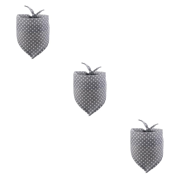 Greeniant Bufanda de baba para mascotas, suave, punteada, cálida, adorable, reutilizable, lavable, Triangular, decoración de toalla para cuello de Type1 NO1 Greeniant CBP281025