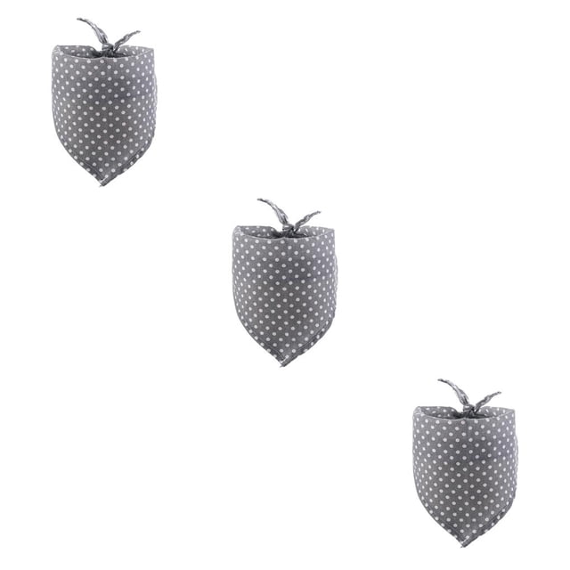 Greeniant Bufanda de baba para mascotas, suave, punteada, cálida, adorable, reutilizable, lavable, Triangular, decoración de toalla para cuello de Type1 NO1 Greeniant CBP281025