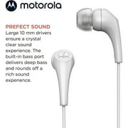Motorola Earbud 2-S White Wired Earbuds