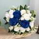 thumbnail image 3 of Ramo De Bodas, Ramo De Mano Nupcial De Flores Artificiales Falsas Con Flores Realistas Y Colores Vibrantes, Para Celebración De Bodas, Aniversario, Fiesta De San Valentín., 3 of 7
