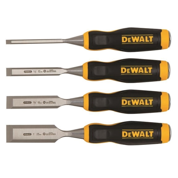 Dewalt - Wood Chisel Set, 4 Piece
