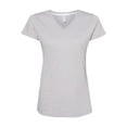 thumbnail image 2 of LAT New Women IWPF Women's Harborside Mélange V-Neck T-Shirt, 2 of 3