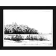 thumbnail image 2 of Emma Caroline 14x12 Black Modern Wood Framed Wall Art Titled - Northern Neck Landscape II, 2 of 6