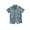 d-Light Blue1443, variant on VNKIDY Boys Outfits Sets Summer Casual Denim Short Sleeve O-Neck Shirt And Pants Two Piece Outfits Sets For Toddler Kids Comfortable Breathable Stylish Breathable