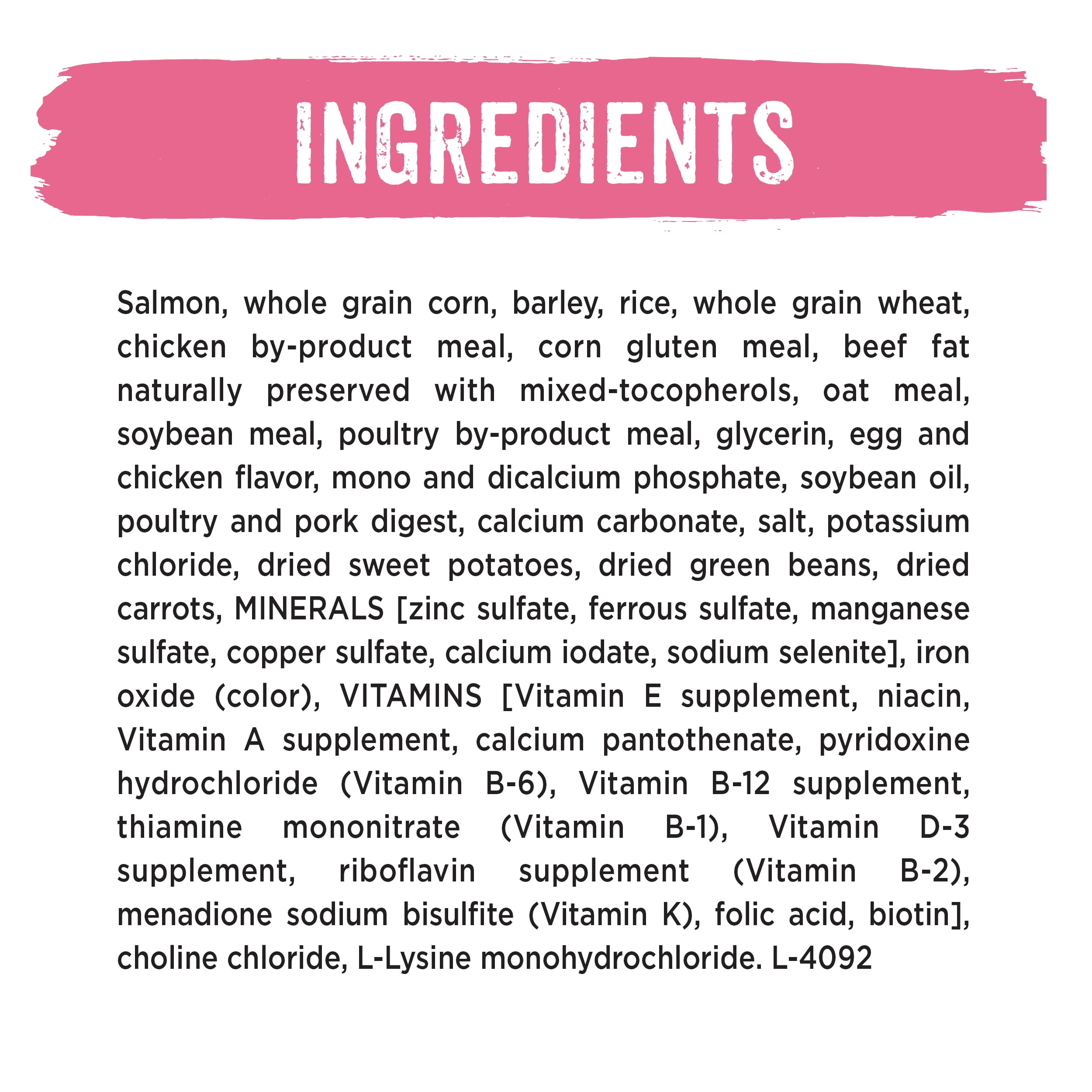 beneful salmon dog food ingredients