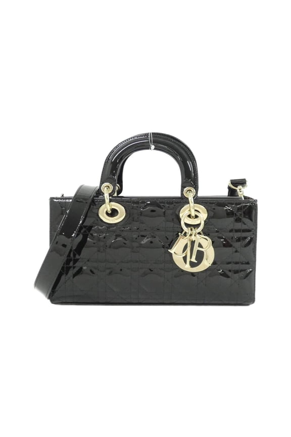 Pre-Owned Christian Dior Lady D-Joy Medium 26cm M0540OWCB Handbag