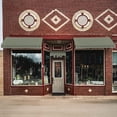 thumbnail image 4 of Awntech 5.38 Ft Dallas Retro Straight Slope Fixed Awning with Anodized Arms (64.5in x 24in x 48in), Sage, 4 of 5