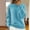 Blue, variant on Women Crewneck Lpng Sleeve Knit Pullover Sweater Top Womens Sweaters Lightweight Sweater Polyester Mens Quarter Zip Sweater Dress Lightweight Sweaters for Men over Sweat Shirts for Men Oversized