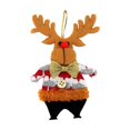 thumbnail image 2 of Adornos navideños, adornos navideños, regalos navideños Adornos navideños Colgante para árbol de Navidad Colgante para árbol de Navidad Muñeco de nieve y anciano navideño Regalos navideños Colgante de, 2 of 6