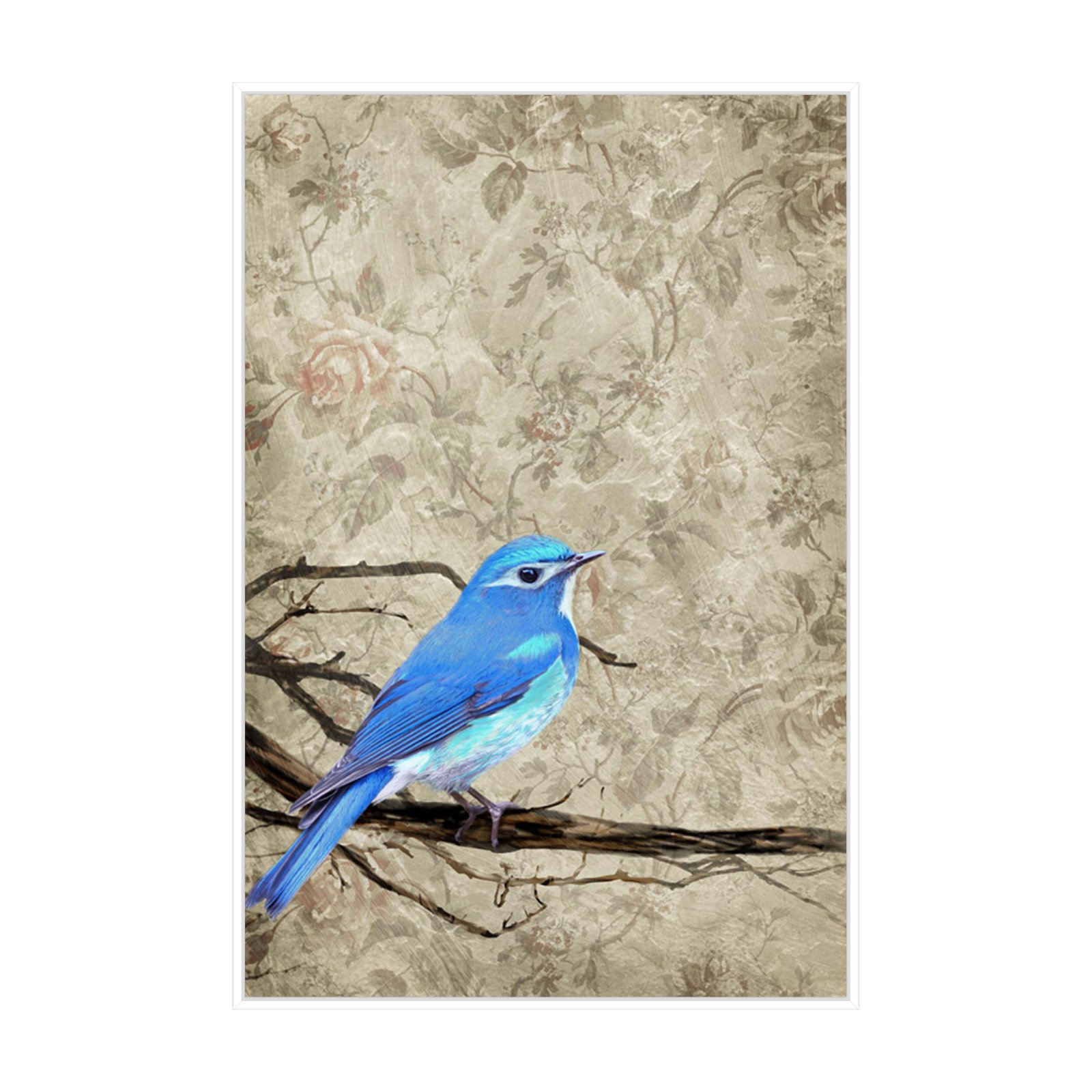 PTM Images Blue Bird Framed Wall Art