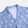 thumbnail image 4 of Alkepwun Hawaiian Shirt for Men Short Sleeve Aloha Beach Shirt Tropical Floral Summer Casual Button Down Shirts on Clearance, 4 of 7