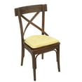 thumbnail image 5 of Gripper Non-Slip 15" x 16" Omega Tufted Chair Cushions, Set of 2, Yellow, 5 of 5