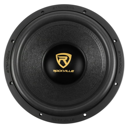 Rockville W12K9D4 V3 12" K9 V3 4000w Peak/1000w RMS Car Subwoofer DVC 4-Ohm Sub