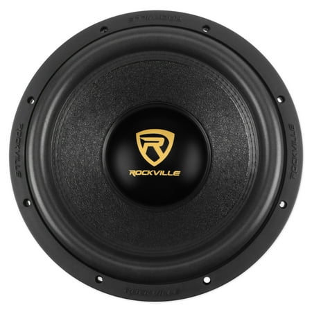 Rockville W12K9D4 V3 12" K9 V3 4000w Peak/1000w RMS Car Subwoofer DVC 4-Ohm Sub