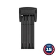 thumbnail image 1 of Abus, Bordo Granit XPlus 6500K, Folding Lock, Key, 5.5mm, 120cm, 3.94', SH, Black, 1 of 2