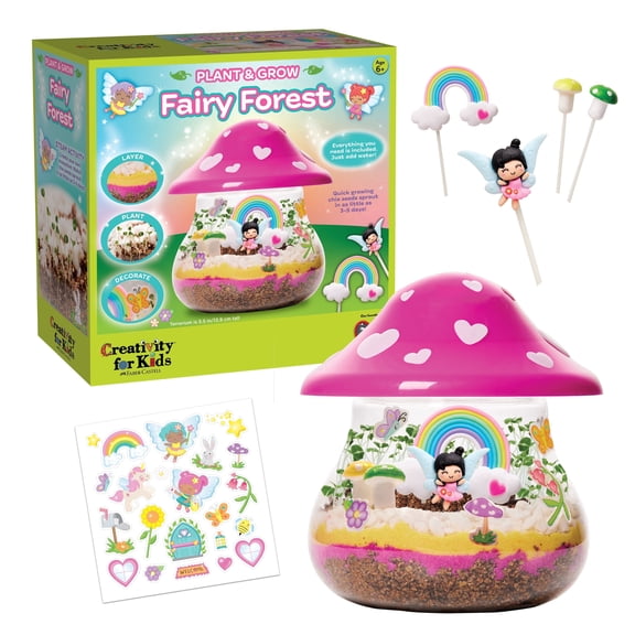Creativity for Kids Fairy Forest Garden- Summer Crafts | Beginner Craft Kit and STEAM Toys ( Ages 6 )