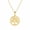 Gold, variant on Tree of Life Necklace for Women Stainless Steel Cubic Zirconia Dainty Hollow Out Circle Charm Statement Personalized Gift Jewelry Silver