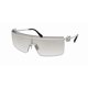 thumbnail image 1 of Miu Miu SMU 50ZS Silver/Silver Shaded (1BC-8K1) Sunglasses, 1 of 4