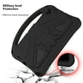 thumbnail image 4 of Case Compatible With Samsung Tab A 8.4"(2020),Kids Friendly,With Handle and Contractible Kickstand,Lightweight Shockproof Anti-fall Rugged EVA Drop-proof Cute Cover Case,Black, 4 of 6