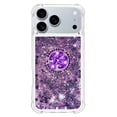 thumbnail image 2 of GANGXUN Funda Glitter Líquida para iPhone 17 Pro Max con Anillo Brillante, TPU Antichoques y Esquinas Reforzadas, Soporte, 2 of 6