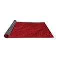 thumbnail image 2 of Ahgly Company Indoor Square Abstract Red Contemporary Area Rugs, 5' Square, 2 of 4