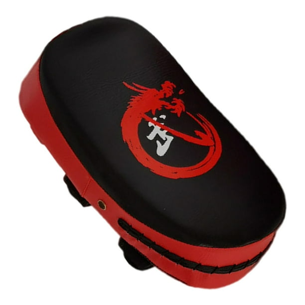 Kick , PU Durable Curved Kicking Pad Punching para Boxing Target Sparring Sanda Sport Martial Arts , ROJO DYNWAVEMX escudo de patadas