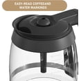 thumbnail image 4 of CE200 12-Cup Glass Coffee Pot Replacement Compatible with Coffee Brewer Maker Models CE251 CE201 CE201C CE200 CE200C Model# XGLSLID200, 4 of 4