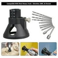 thumbnail image 3 of 11 Pcs Multipurpose Cutting Guide Kit Shank HSS Routing Router Bits and 4Pcs Twist Drill Bit for Rotary Tools, 3 of 5
