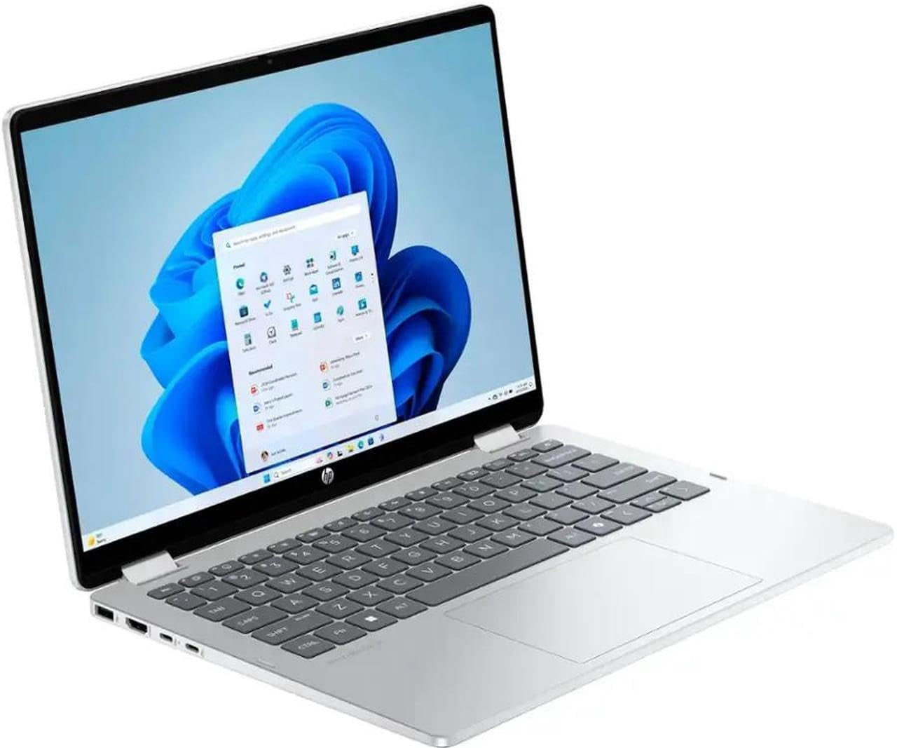 HP OmniBook 5 Flip 2-in-1 14" FHD+ Touch Screen Laptop |Intel Core 7 150U|Intel Graphics| Copilot |Backlit| Silver | 16GB RAM DDR5 | 512GB SSD |Windows 11 Pro |