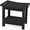 Black, variant on SERWALL HDPE Shower Bench for Inside Shower, Waterproof Shower Stool with Handles- Blue